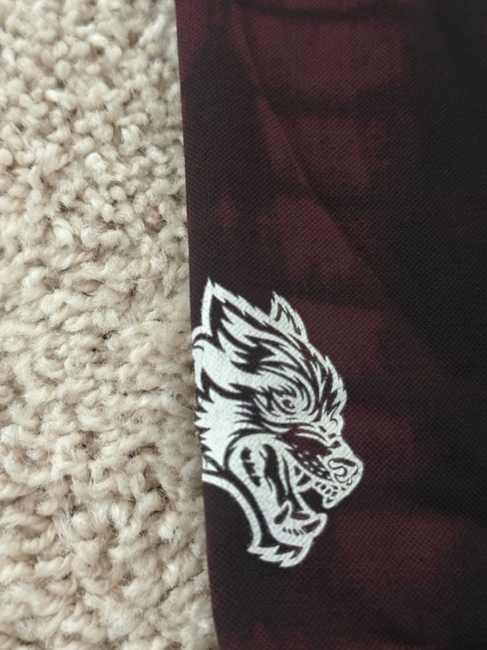 Dual Everson Seamless “Huxley” Shorts in Oxblood Serpent - Picture 2 of 5